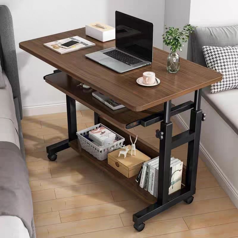 Desk Setup Minimalist - Mesa pequeña móvil, mesita de noche,