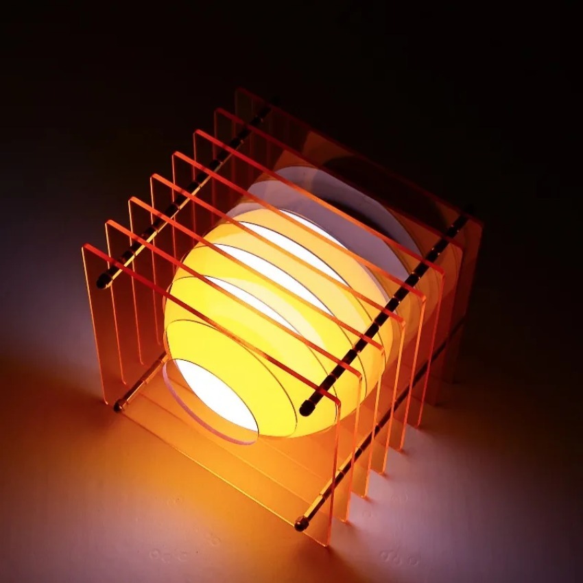 Lámpara Lunar DIY de Acrílico  - Desk Setup Lamp reseña y precio