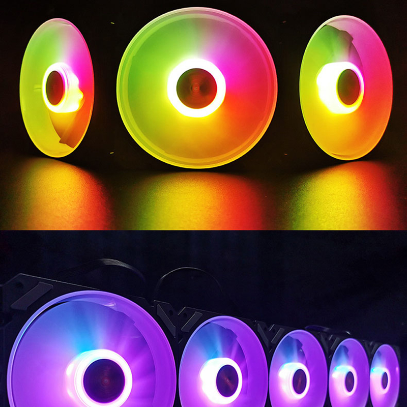 Ventilador de caja ARGB de 120 - Desk Setup Lamp reseña y precio